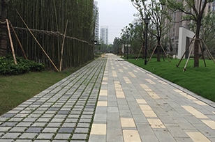 上海缝隙植草砖